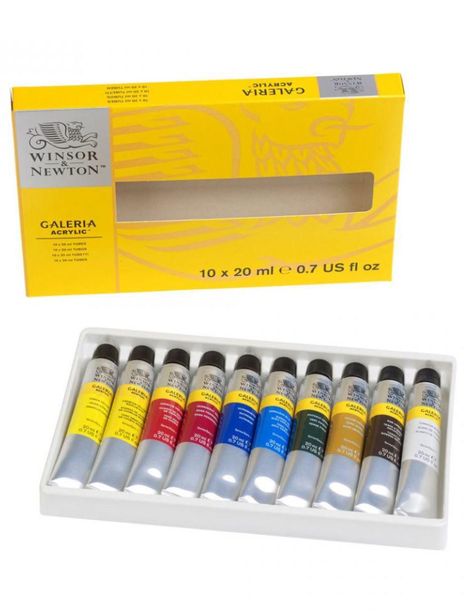 Pintura acrílica Galería 10 piezas 2