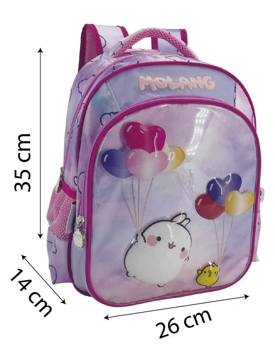 Mochila escolar Molang Molang And Piu Piu unisex 5
