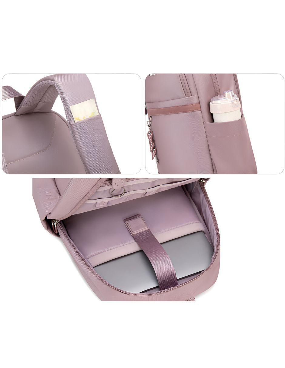 Mochila escolar Carrybox impermeable unisex 4