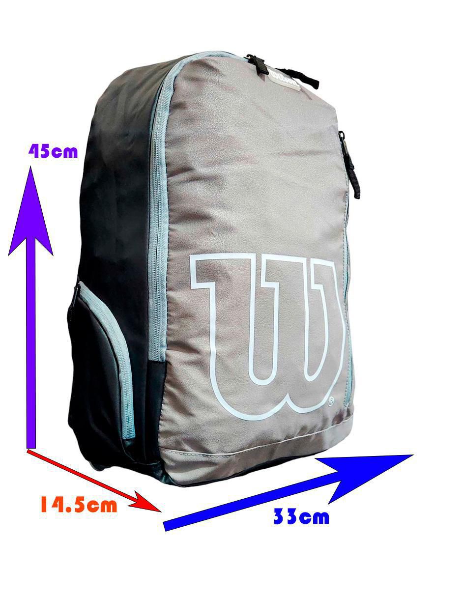 Mochila escolar Wilson unisex 6