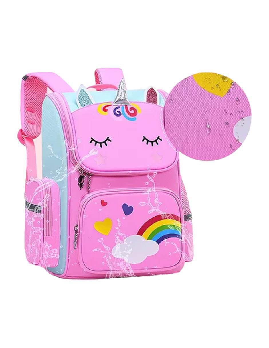 Mochila escolar Unicornio Brillante impermeable unisex 3