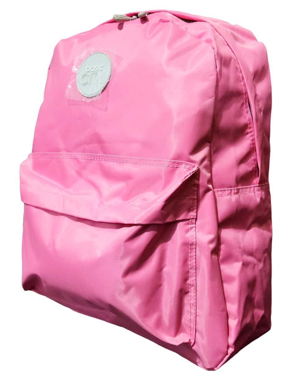 Mochila casual Bàsica Rosa unisex 4