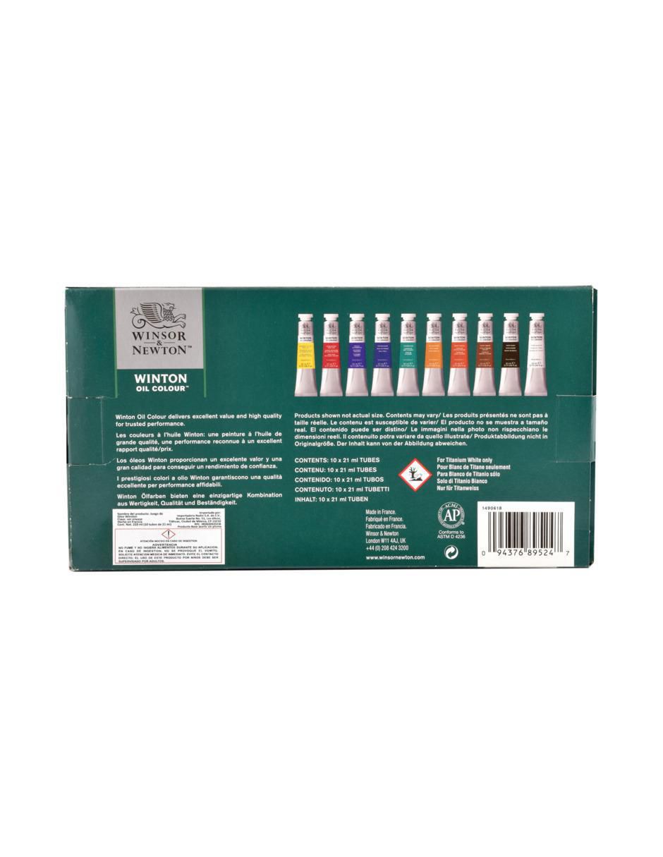 Pinturas óleo Winton 10 piezas 4