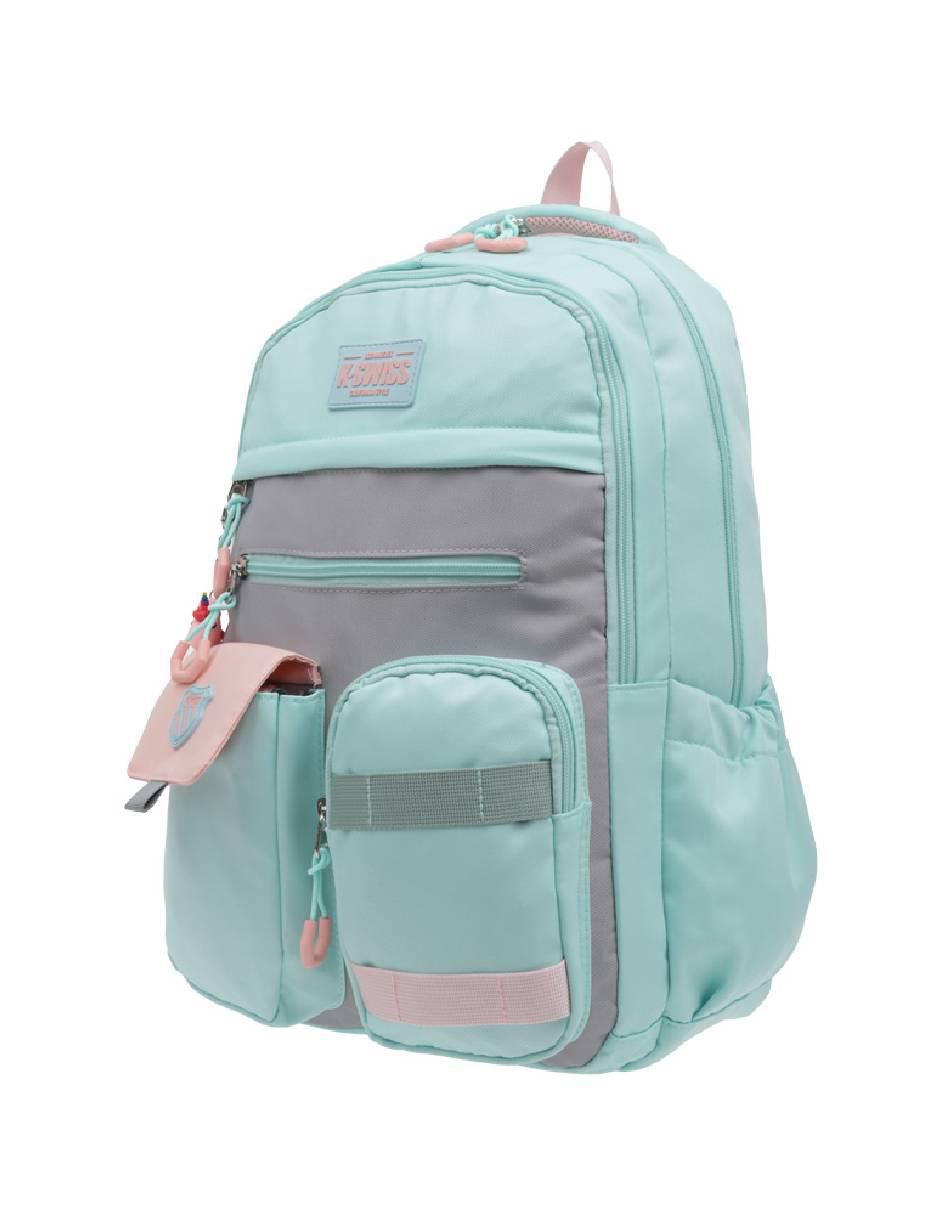 "set mochila/mochila" escolar sin temática k-swiss dakota no