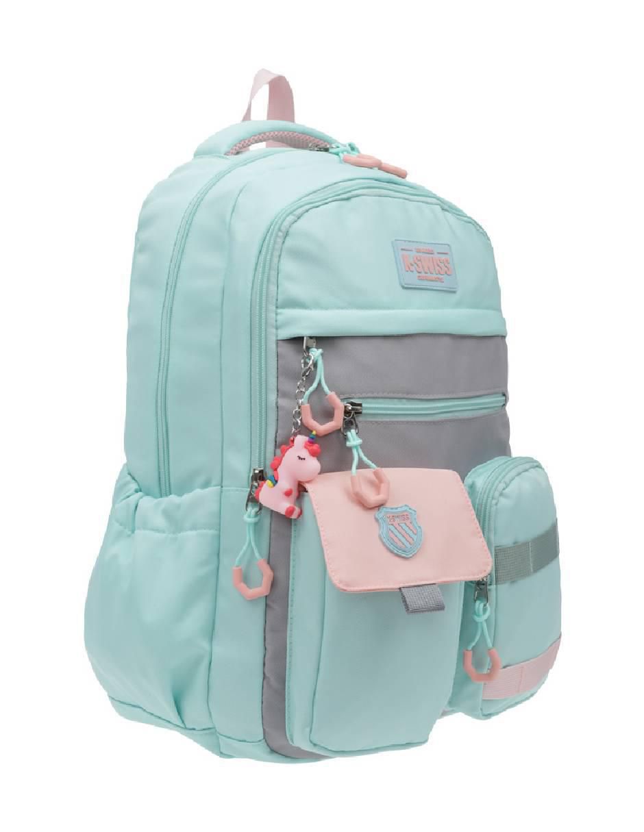 "set mochila/mochila" escolar sin temática k-swiss dakota no