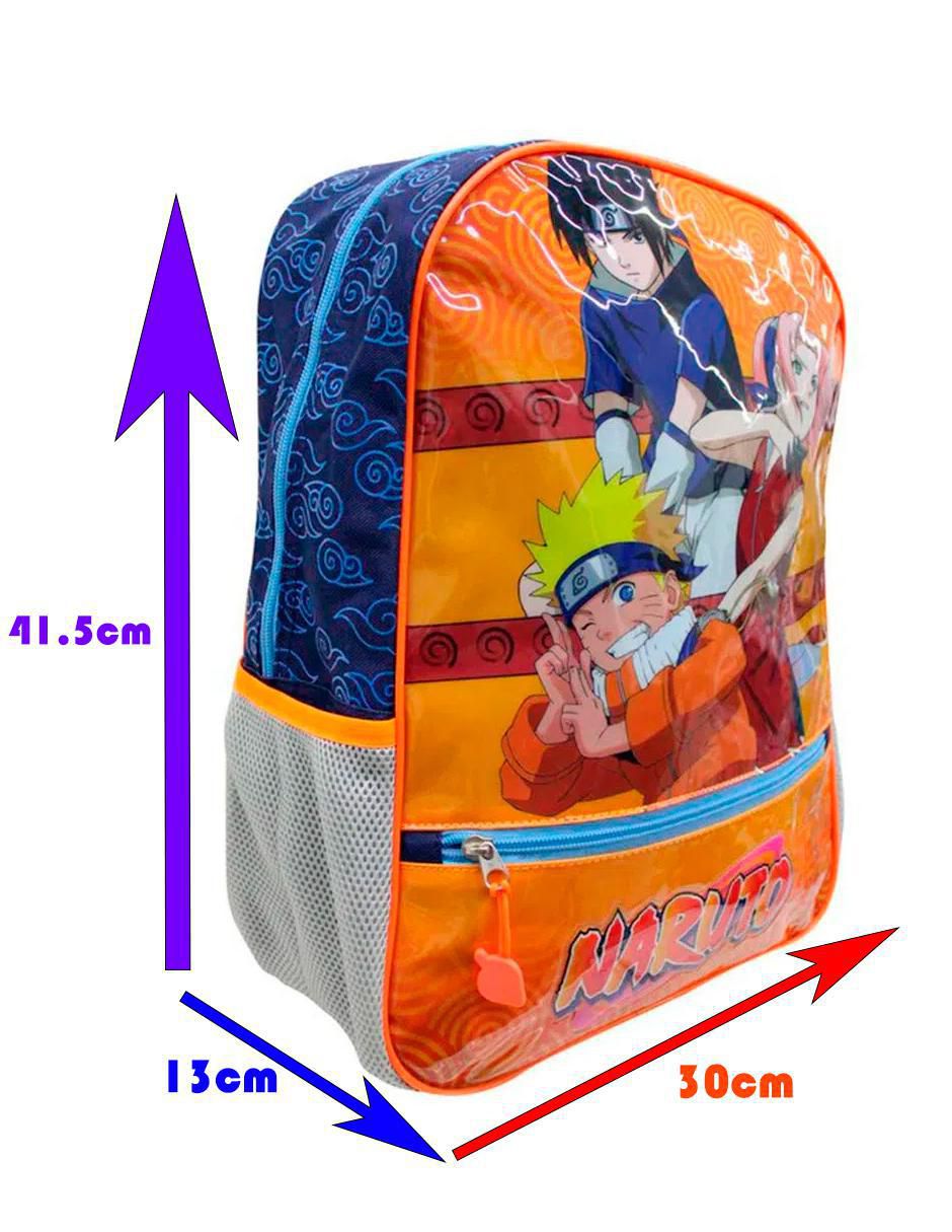 Mochila escolar Naruto unisex 4