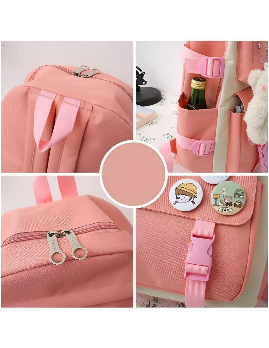 Mochila escolar Schoolfashion impermeable unisex 3