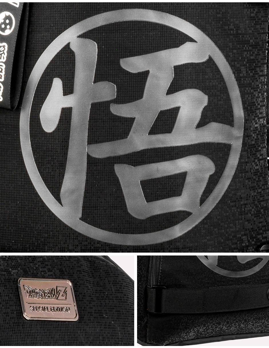 Mochila escolar Goku Black Dragon Ball Z unisex 3