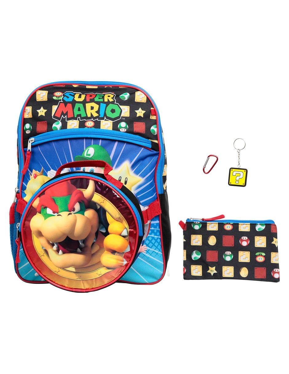 Set mochila escolar Super Mario unisex Set mochila escolar Super Mario unisex