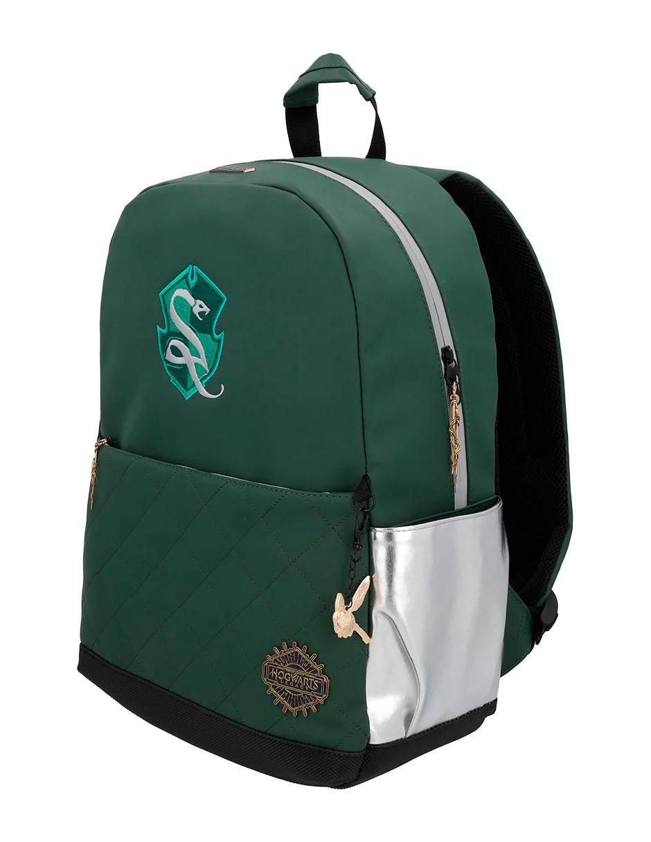 Mochila escolar Slytherin Hogwarts Legacy unisex 12