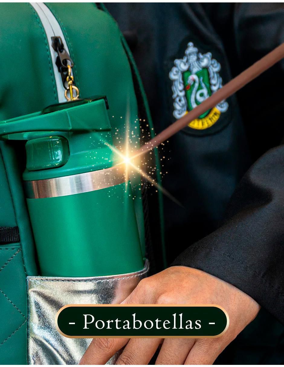 Mochila escolar Slytherin Hogwarts Legacy unisex 8