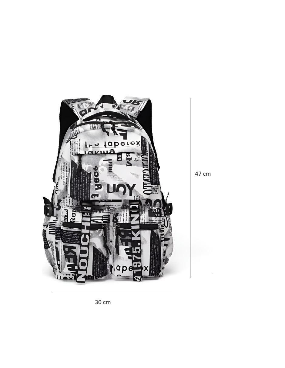Mochila escolar impermeable unisex 5