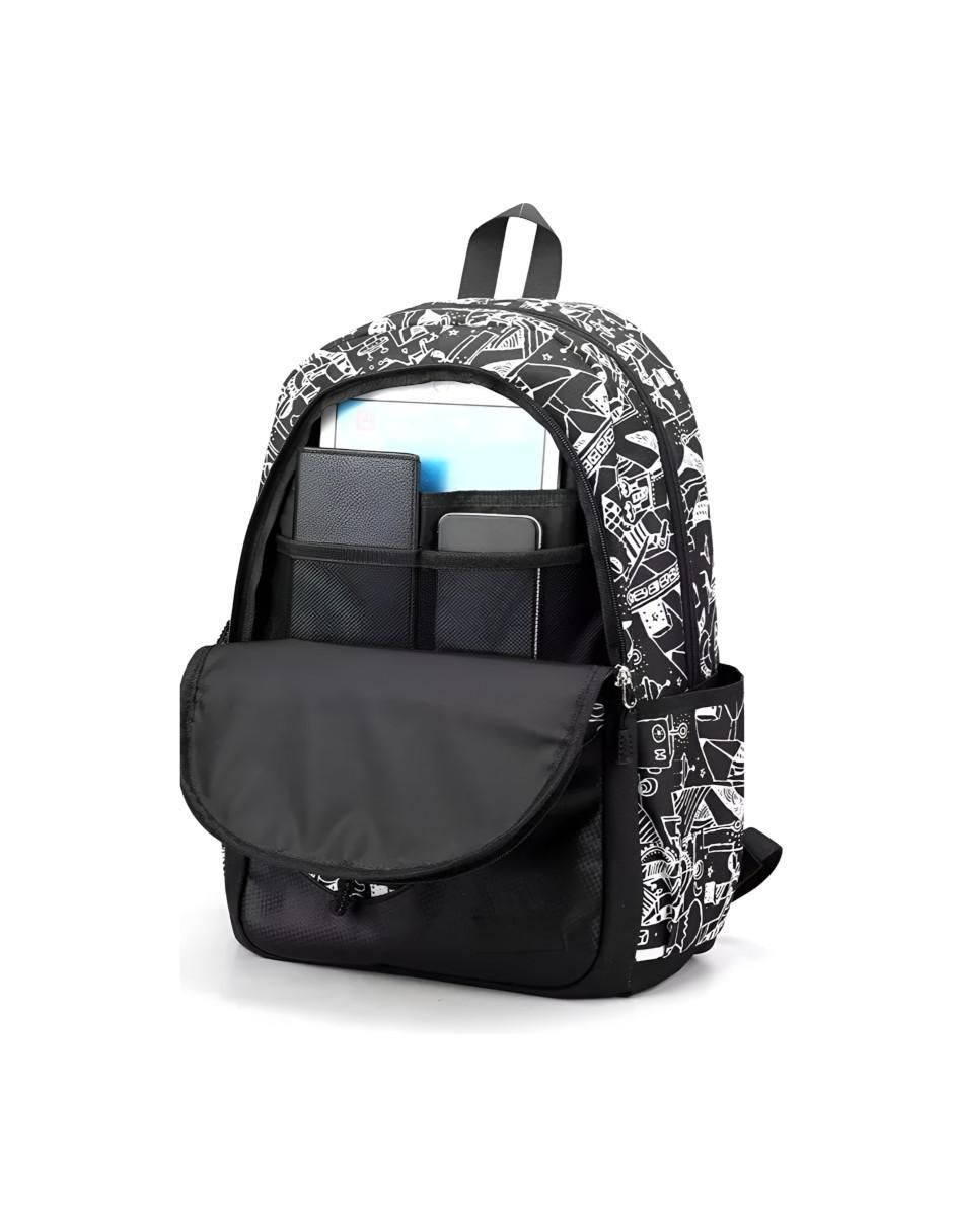Mochila escolar impermeable unisex 3