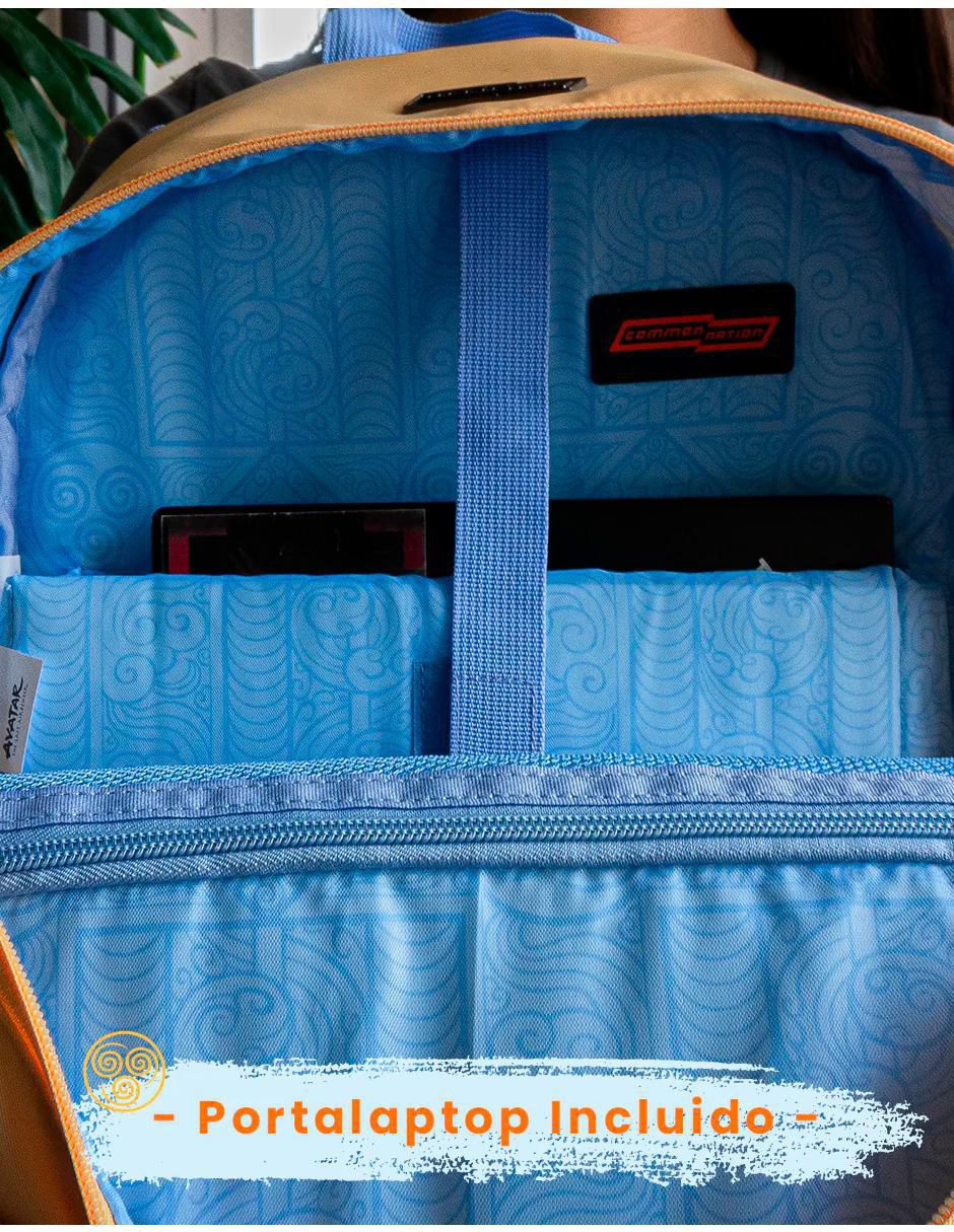 Mochila escolar Aang Avatar unisex 2