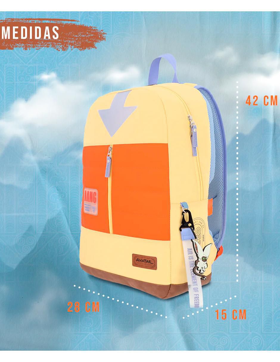 Mochila escolar Aang Avatar unisex 13