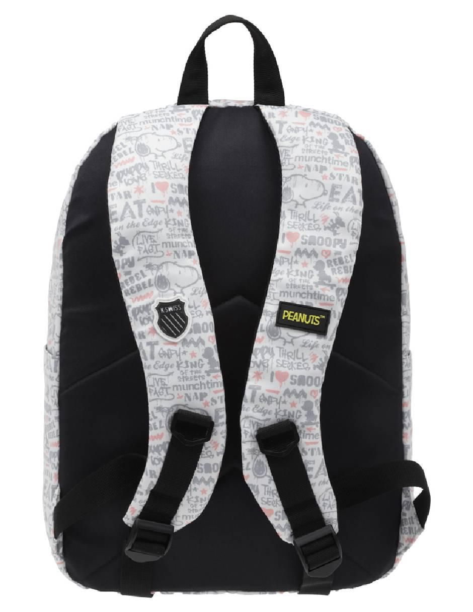 Mochila escolar Snoopy Graffit unisex 4