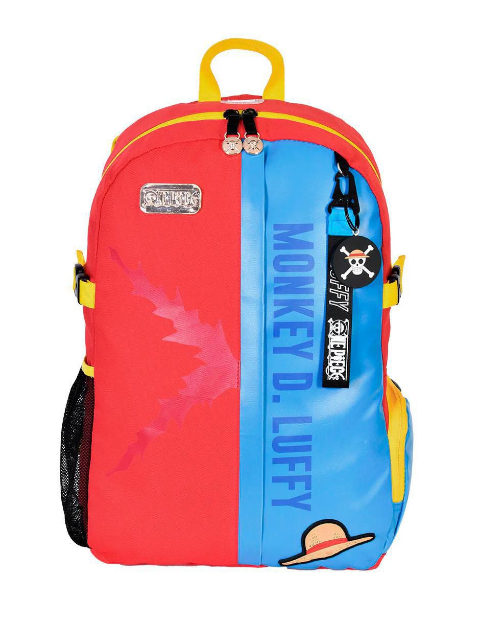 Mochila escolar Monkey D. Luffy One Piece unisex