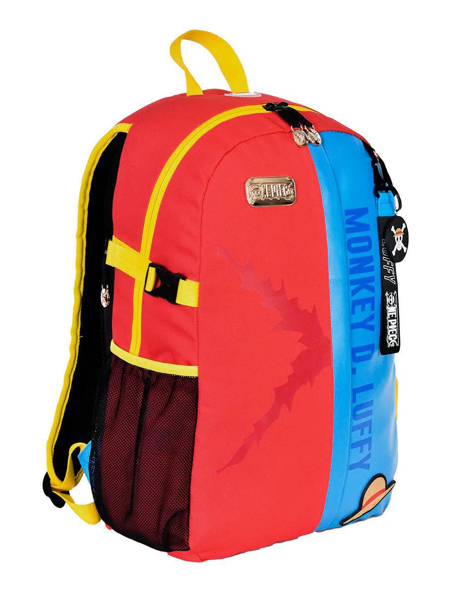 Mochila escolar Monkey D. Luffy One Piece unisex 8