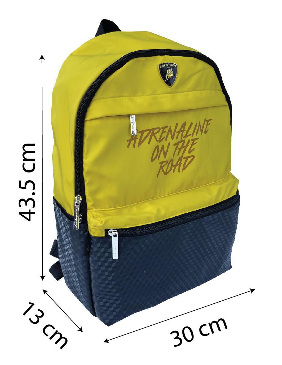Mochila escolar Lamborghini unisex 4