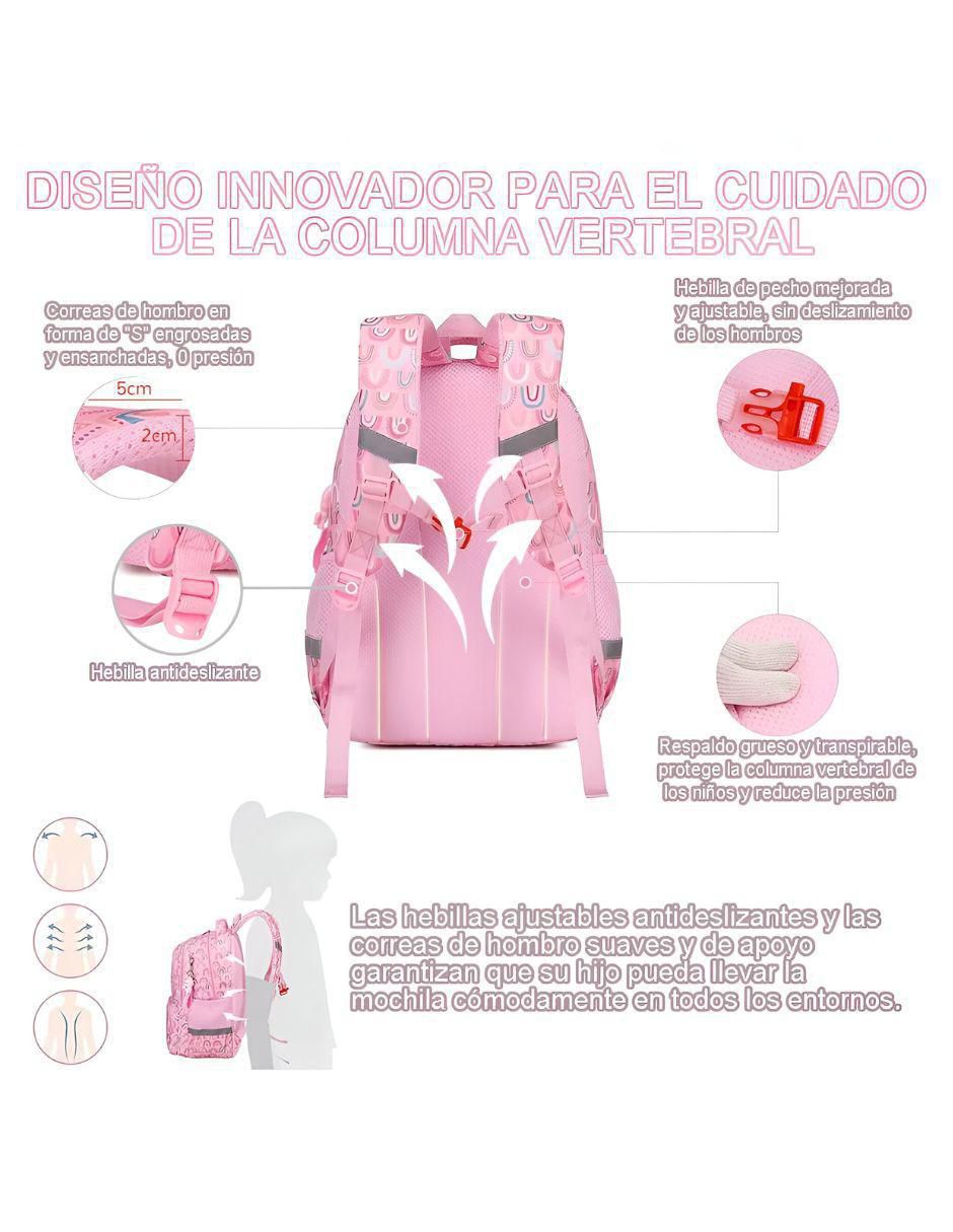 Set mochila escolar Schooltool impermeable unisex 3