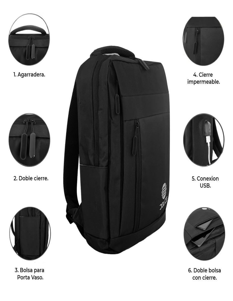 Mochila escolar unisex 3