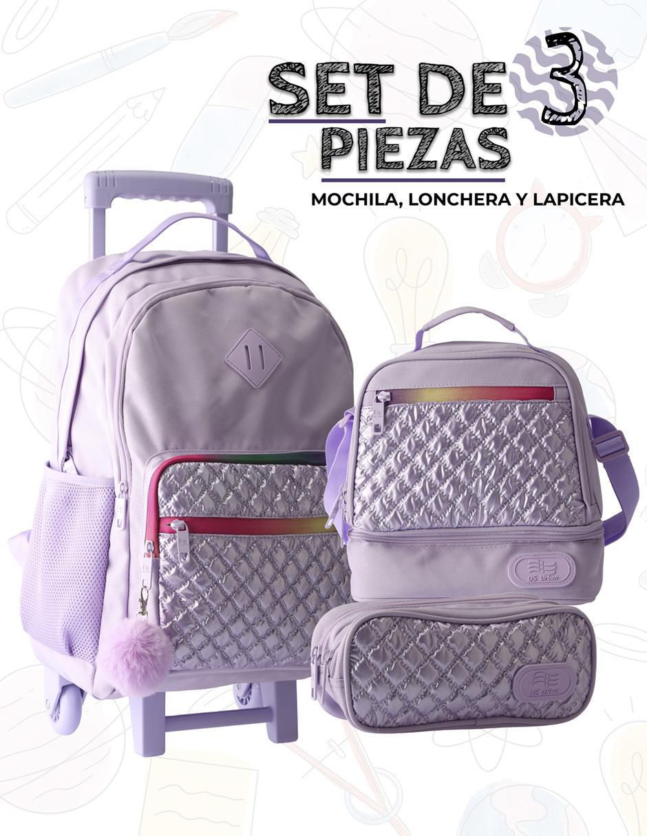Set mochila escolar Us Urban Elegante unisex Liverpool