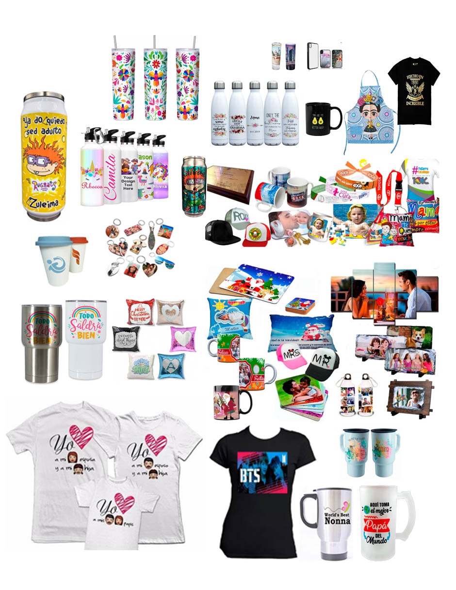 Kit prensa de calor para sublimar 7