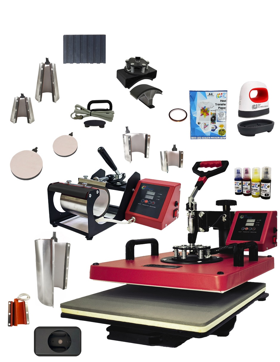 Kit prensa de calor para sublimar