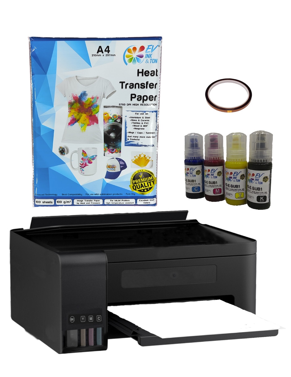 Kit prensa de calor para sublimar 6