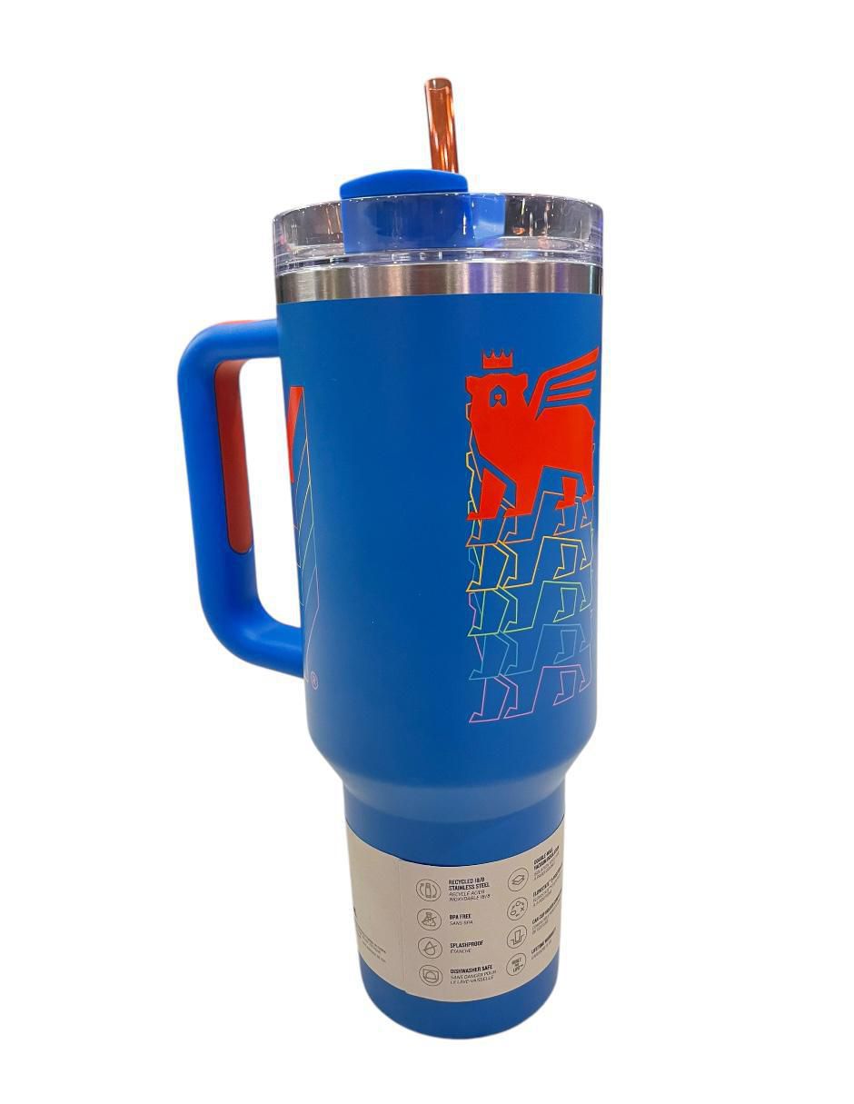 Termo de acero inoxidable con tapa rosca 1.1 L 2