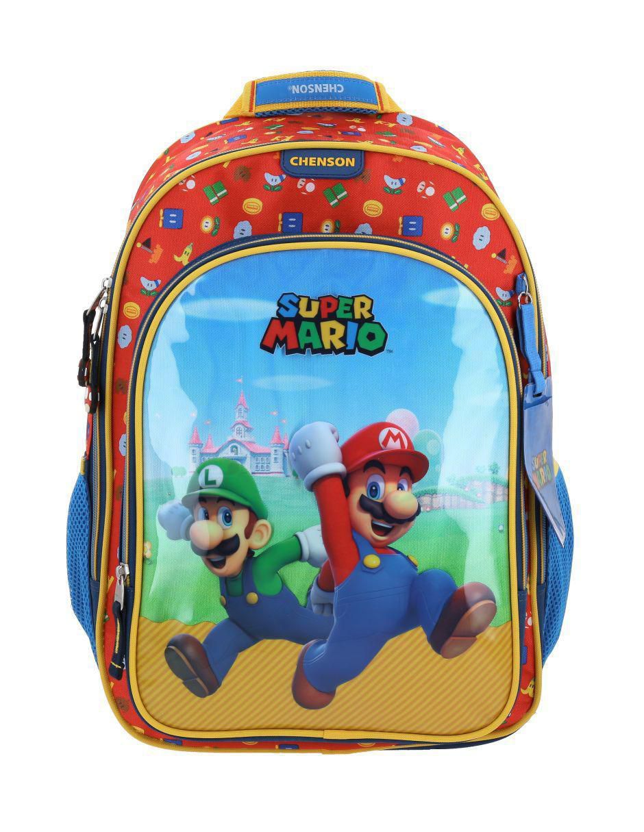 Mochila escolar Mario Bros Fiant unisex Mochila escolar Mario Bros Fiant unisex