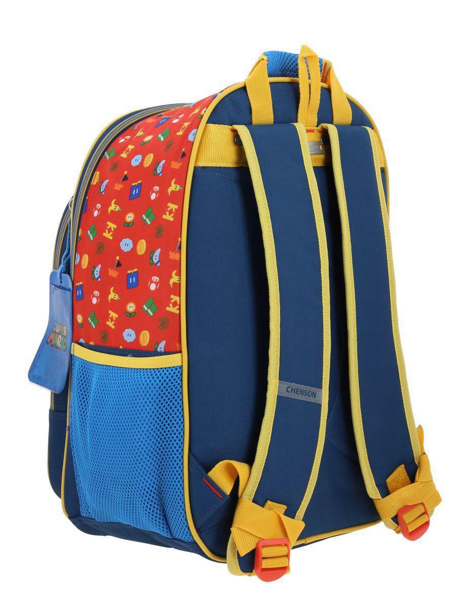 Mochila escolar Mario Bros Fiant unisex 3