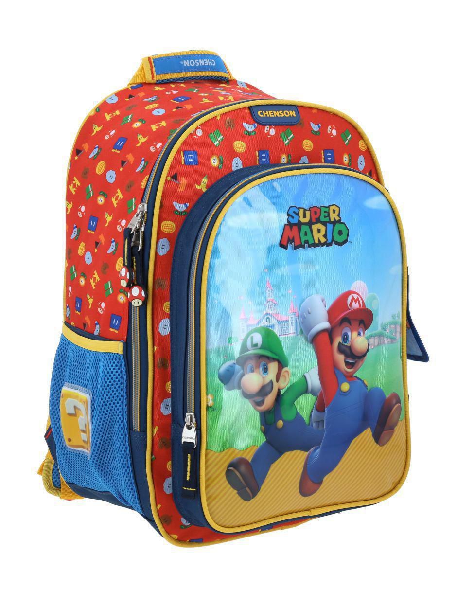 Mochila escolar Mario Bros Fiant unisex 6