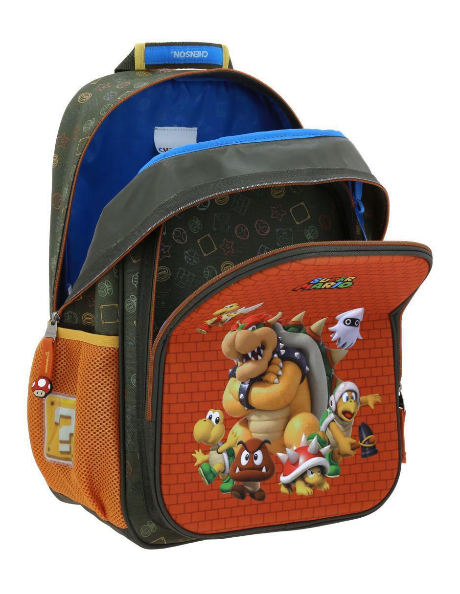 Mochila escolar Mario Bros Thorin unisex 7