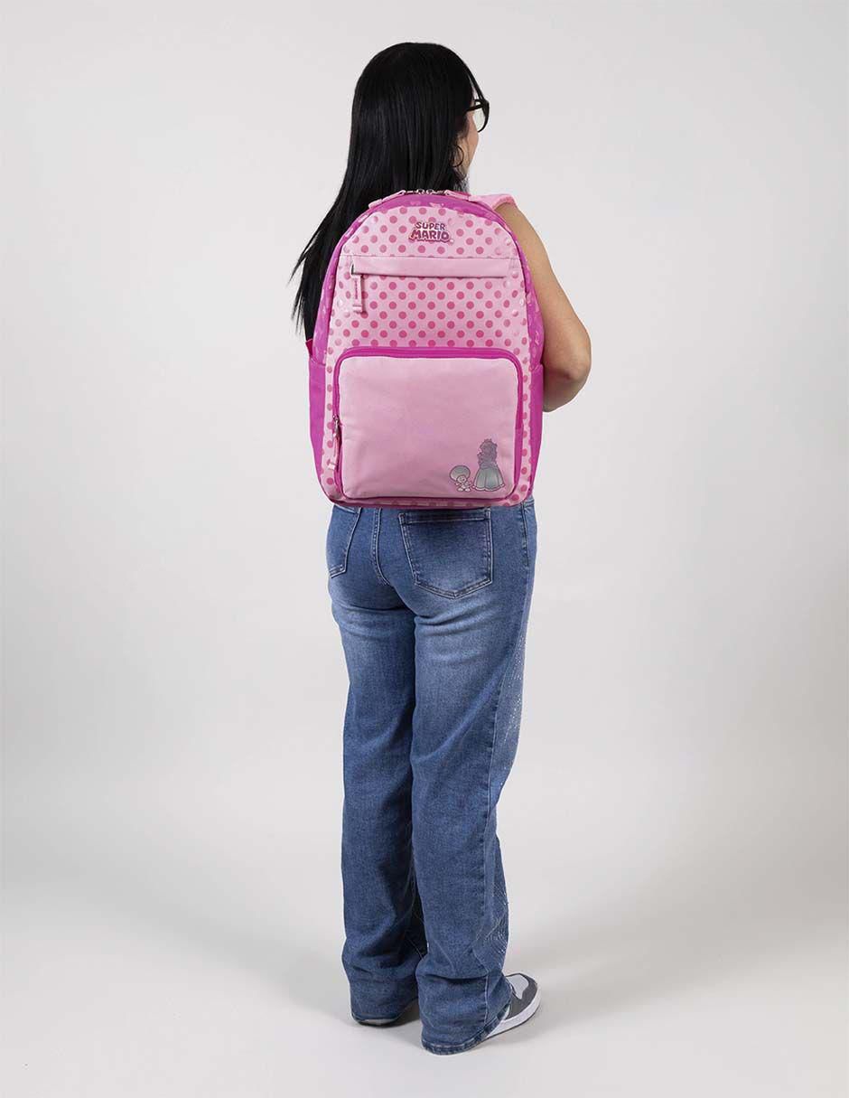 Mochila escolar Mario & Princesa Peach Shall unisex 8