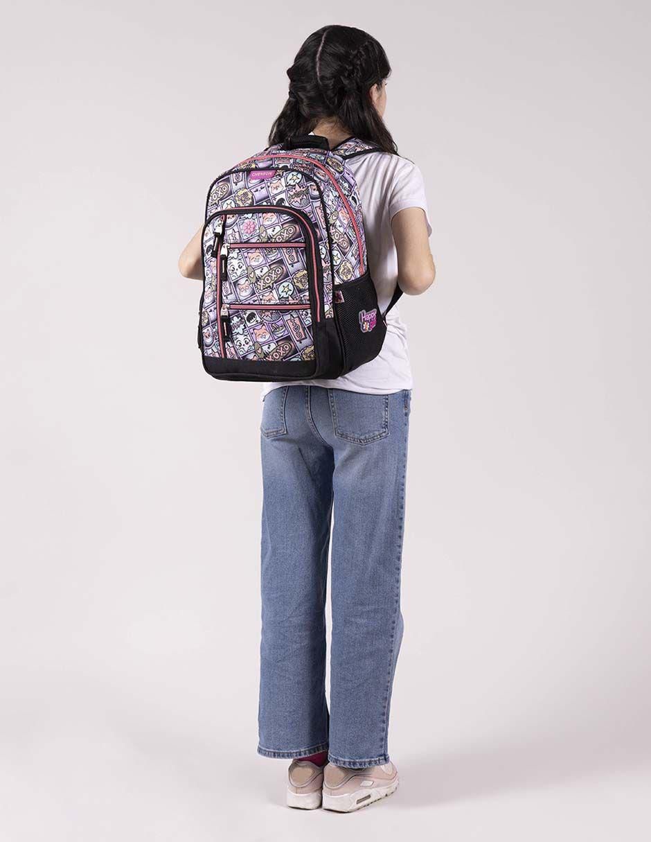 Mochila escolar Happy Girl Mixco unisex 9