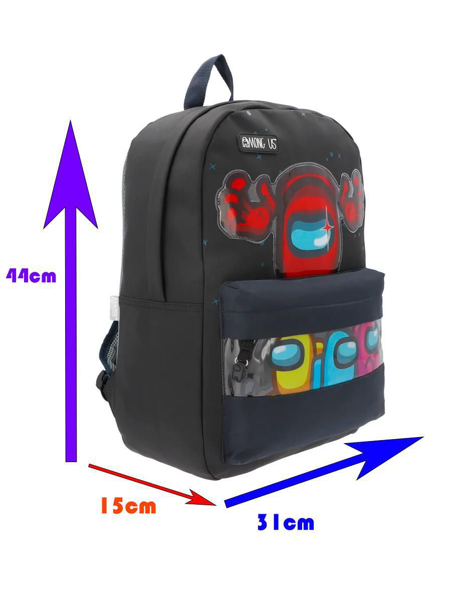 Mochila escolar Among Us unisex 8