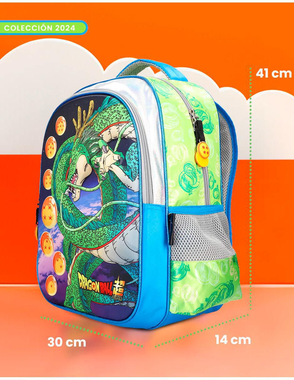 Mochila escolar Shen Long Dragon Ball unisex 13