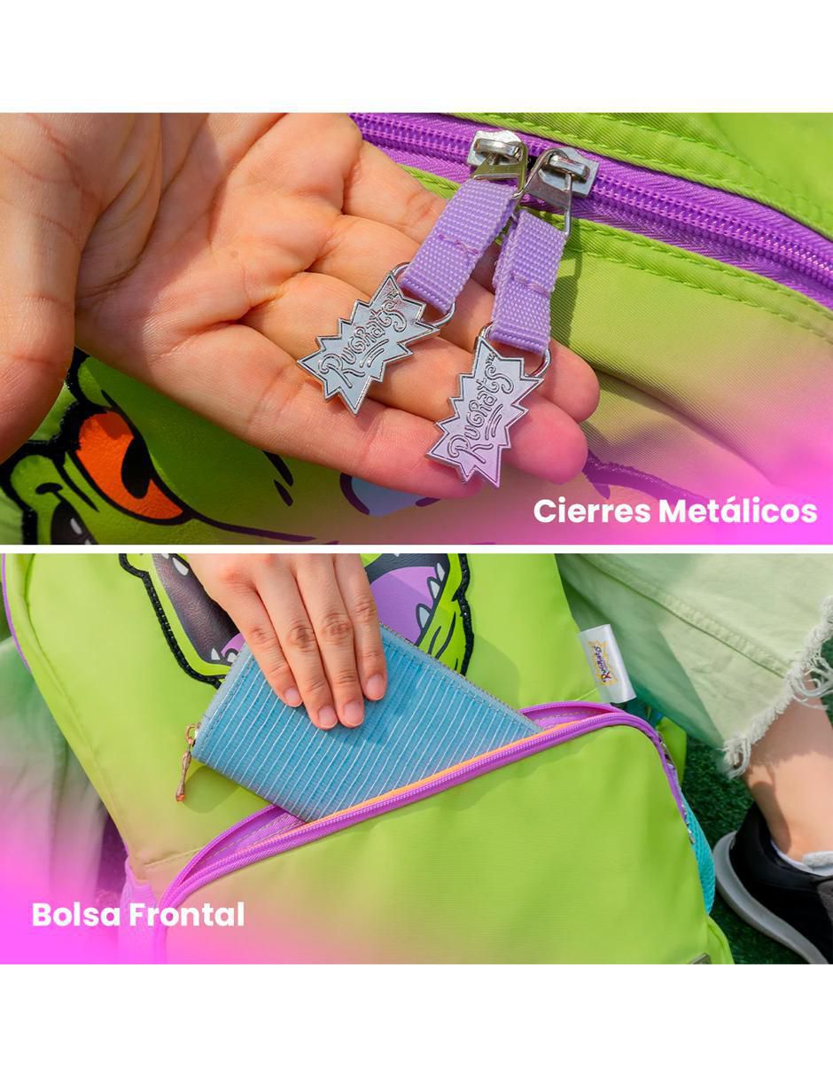 Mochila casual Reptar Rugrats unisex 7