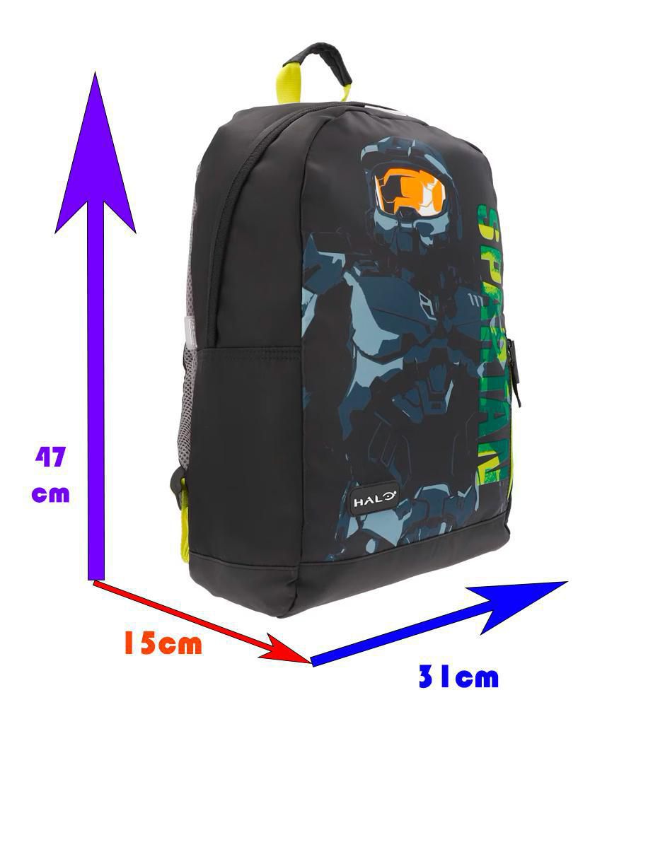 Mochila escolar Spartan Grenadier Halo 9