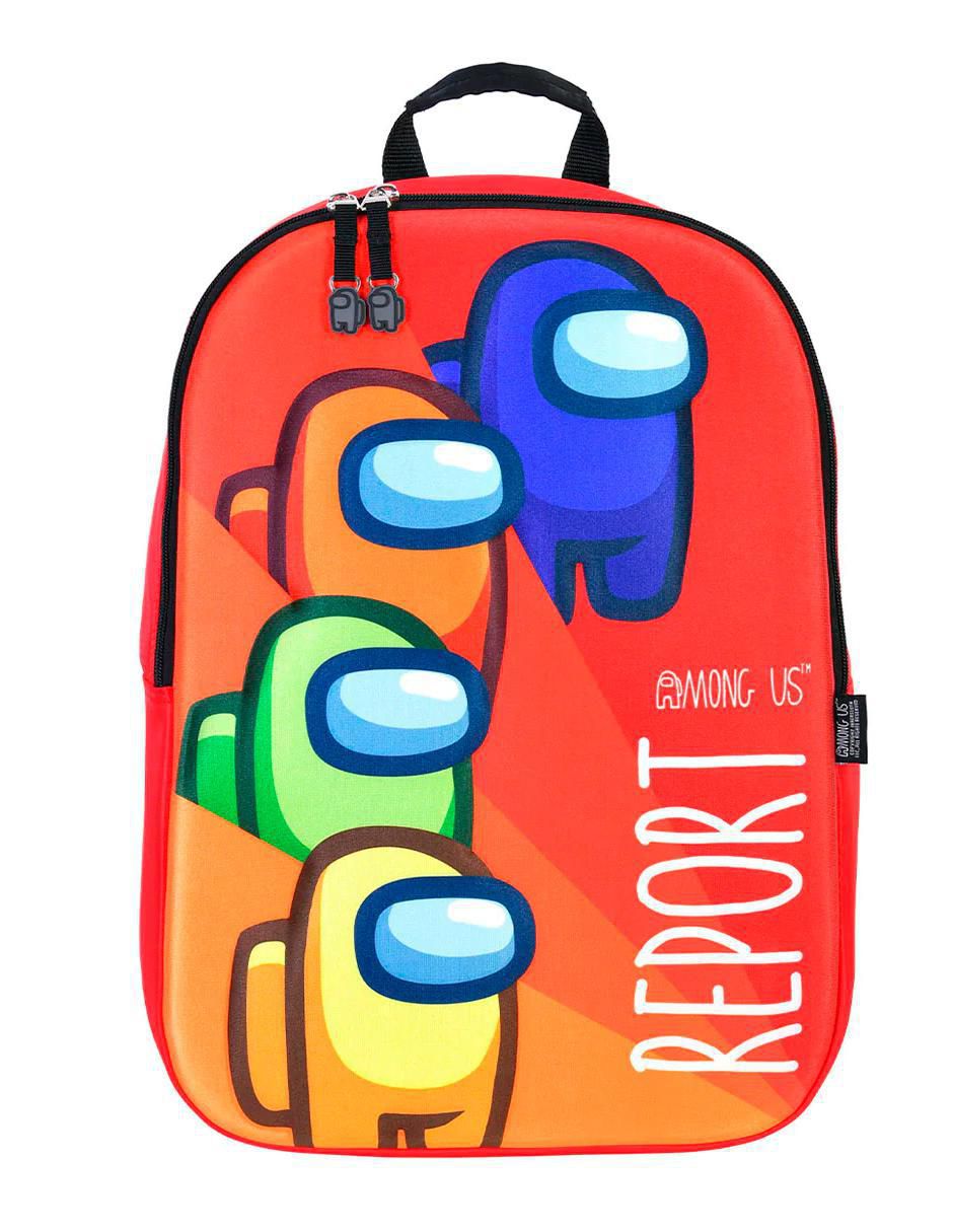 Mochila escolar Among Us unisex 1