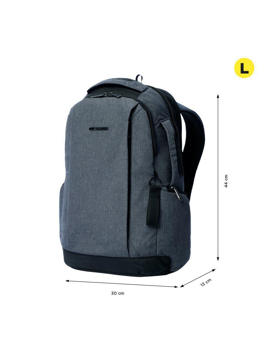 Mochila con portalaptop Hexa impermeable unisex 7