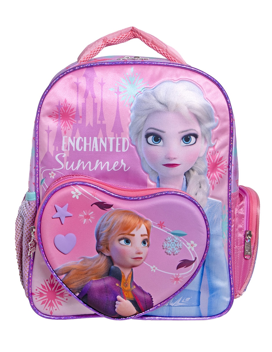 Mochila escolar Frozen Ruz Hermanas para niña Liverpool - Main Image