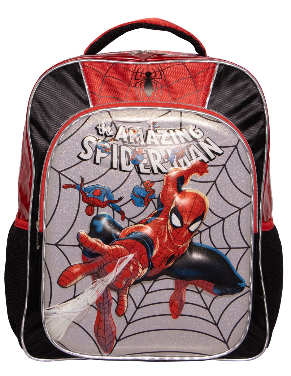 Mochila escolar Spider-Man Telaraña para niña