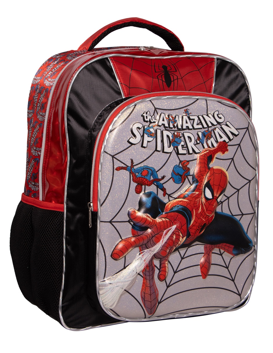 Mochila escolar Spider-Man Telaraña para niña 2