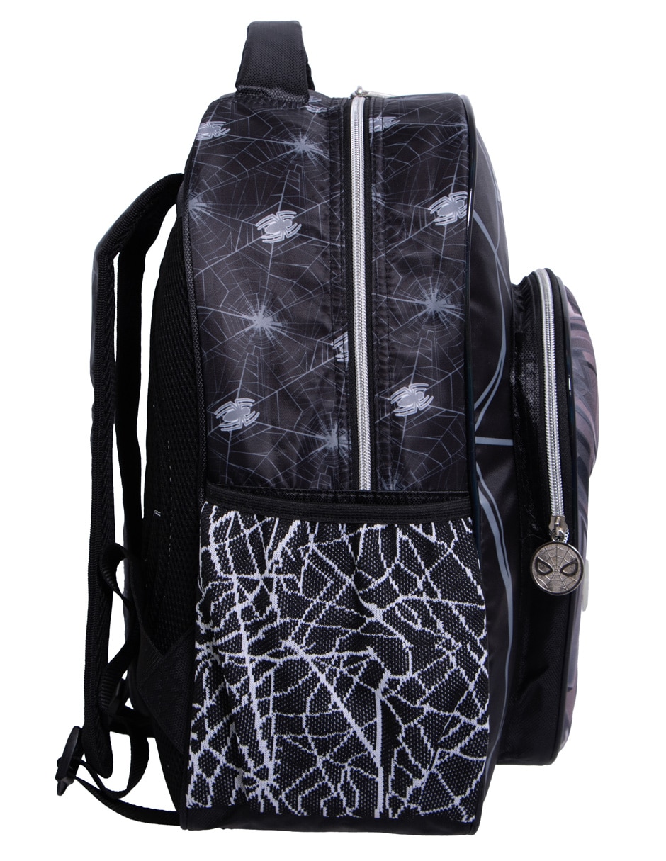 Mochila escolar Spider-Man Black para niño 3