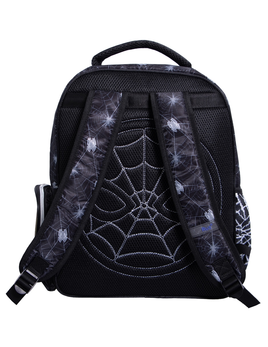 Mochila escolar Spider-Man Black para niño 4