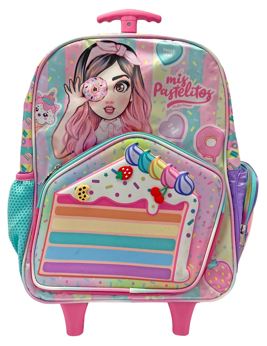 Mochilas Con Colores Pasteles Para Niños Mochila Scool Kids Magic