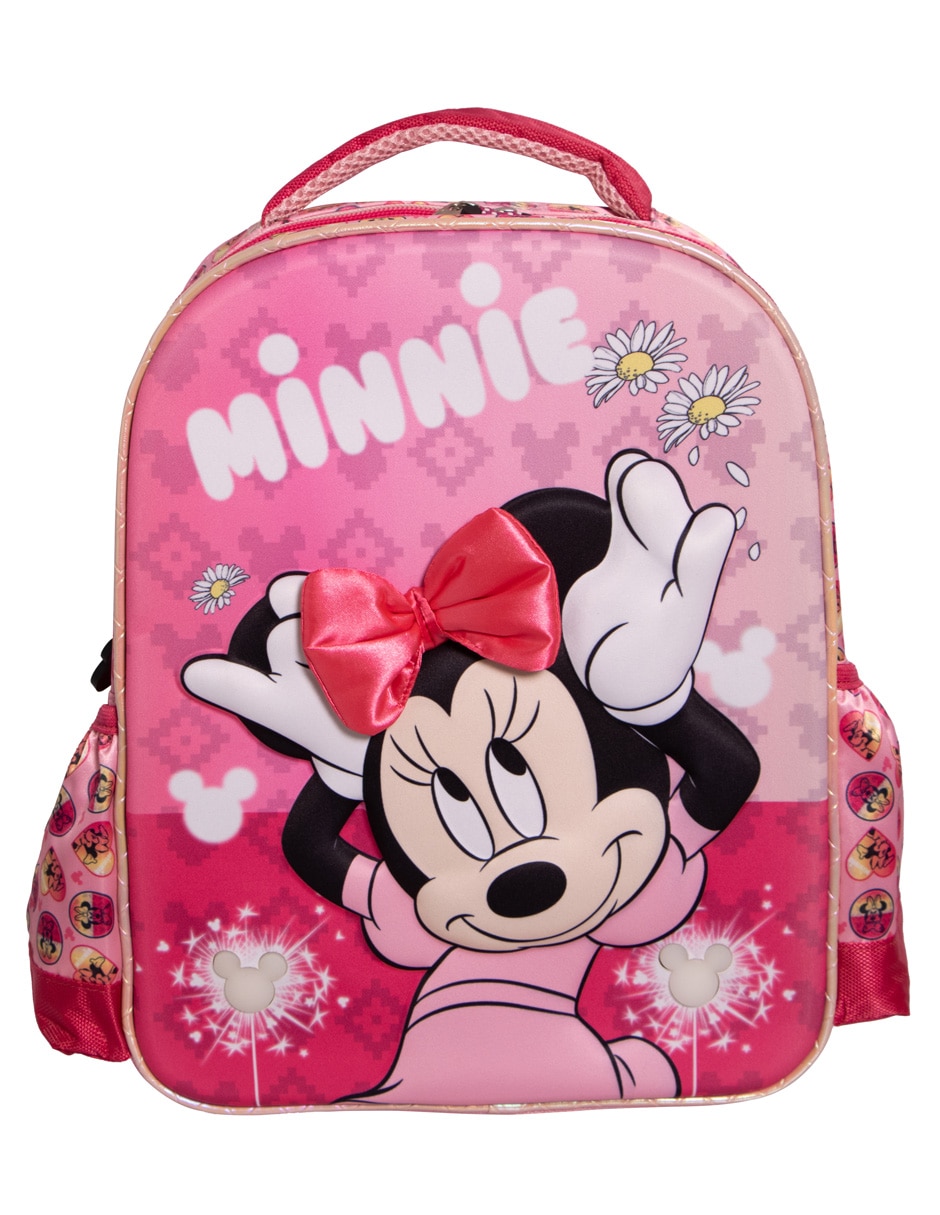 Mochila escolar Minnie Ruz Manos Arriba para niña Liverpool