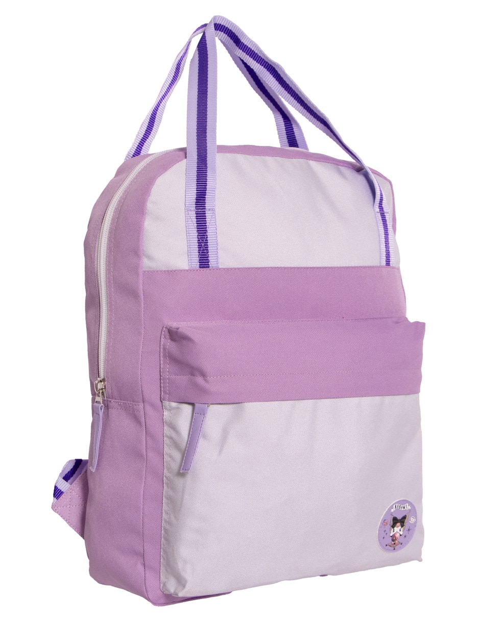 Mochila escolar Kuromi Truzt Juvenil para niña 2